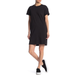 Madewell Dresses | Madewell Tee Shirt Dress Women Xs Extra Small Black Short Sleeve Crew Shapeless | Color: Black | Size: Xs