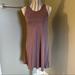 Madewell Dresses | Madewell Womens Mauve Sleeveless Tank Dress Size Xs Knee Length Casual S | Color: Tan | Size: Xs