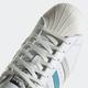 Sneaker ADIDAS ORIGINALS "SUPERSTAR" Gr. 38, weiß (cream white, preloved blue, grey one) Schuhe Schnürhalbschuhe