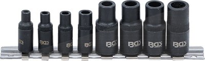 Bgs Gewindebohrer-Aufnahme-Satz - 1/4 / 3/8 - 8-tlg. [Hersteller-Nr. 9771]
