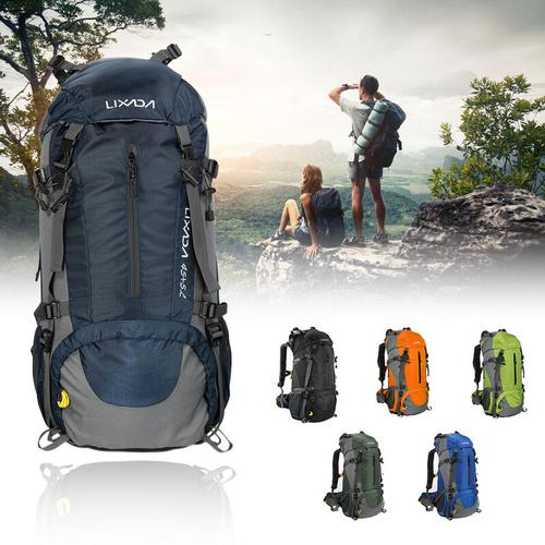 Lixada - 50 l wasserfestes Outdoor Sport Wanderwanderung Camping Travel Rucksack Pack Mountesering