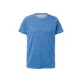 Funktionsshirt, blau meliert