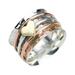 Boho Heart Rotating Relief Anxiety Ring Heart Design Rings SALE Spinners A5E5