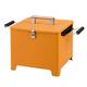 tepro Chill & Grill Holzkohlengrill Cube, 53,5 x 36,3 x 35 cm, orange, eckig, 1144