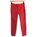 J. Crew Pants & Jumpsuits | J. By J.Crew Women's Scalloped Hem Stretch Coral Pants | Size 2 | Color: Red | Size: 2