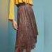 Anthropologie Skirts | Anthropologie Maeve Copper Metallic Skirted Pants | Color: Brown/Gold | Size: 6