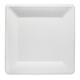 WISEFOOD 50 Teller - Zuckerrohr Teller - quadratisch 26 cm Bagasse