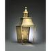 Northeast Lantern Sharon 26 Inch Tall 2 Light Outdoor Wall Light - 5551-AB-LT2-CLR