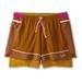 Brooks High Point 3in 2-in-1 Short - Women's Hazelwood/Ochre/Fuchsia S 221611290.025