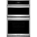 Frigidaire Gallery 27" Electric Wall Oven/Microwave Combination, Stainless Steel in Gray | 42.31 H x 27 W x 27.44 D in | Wayfair GCWM2767AF