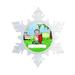 The Holiday Aisle® Personalized Friendly Folks Cartoon Snowflake Golfer Christmas Holiday Shaped Ornament Plastic | Wayfair