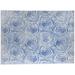 Blue Round 5' Kitchen Mat - Everly Quinn Bed of Roses Flat Distressed Kitchen Mat Synthetics | Wayfair 8FE41A46CCD84BCCAAEFE195BC1B96F2