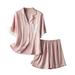 Rosalind Wheeler Erentraud Girl/Woman+ Mid-Calf Bathrobe w/ Pockets Polyester | 34 H x 44 W in | Wayfair 927D5A1108CA469F9B54B2705C95B9C8