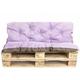 Setgarden - Set Coussins pour palettes, Assise 120 x 50 et Dossier 120 x 50cm, coussins canapé /