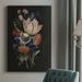 Red Barrel Studio® Dramatic Bouquet II - Wrapped Canvas Graphic Art Canvas, Solid Wood in Blue/Green/Red | 12 H x 8 W x 1 D in | Wayfair