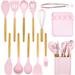 Cooking Utensils Set, 13 PCS Silicone Kitchen Utensils Set with Holder Spoons