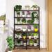 6-Tier Bookshelf,Industrial Bookcase with Open Shelf Storage Rack