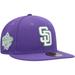 Men's New Era Purple San Diego Padres Lime Side Patch 59FIFTY Fitted Hat