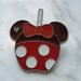 Disney Jewelry | Minnie Mouse Candy Apple Disney Pin | Color: Black/Red | Size: Os