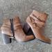 American Eagle Outfitters Shoes | American Eagle Strappy Ankle Boots | Color: Brown/Tan | Size: 8