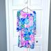 Lilly Pulitzer Dresses | Lilly Pulitzer Shift Dress, Size Xs. Euc. | Color: Blue/Pink | Size: Xs
