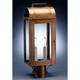 Northeast Lantern Livery 19 Inch Tall 2 Light Outdoor Post Lamp - 8033-AB-LT2-CLR