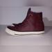 Converse Shoes | Converse All Star Chuck Taylor Leather Maroon High | Color: Red | Size: 6