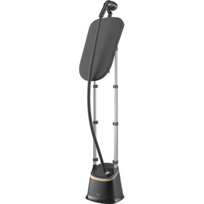 PHILIPS Dampfbürste "STE3170/80, Dampfglätter", schwarz, Bügeleisen, 2 l Wassertank und kippbares Styleboard Image