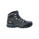 Hikingschuh JACK WOLFSKIN "REFUGIO TEXAPORE MID M" Gr. UK 10,5 - EU 45, Normalschaft, grau (grey, black) Schuhe Herren Outdoor-Schuhe