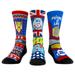 Unisex Rock Em Socks Ted Lasso Three-Pack Crew Set