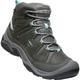 KEEN Damen Trekkingstiefel CIRCADIA MID WP W-STEEL GREY/CLOUD BLUE, Größe 39 ½ in Grau