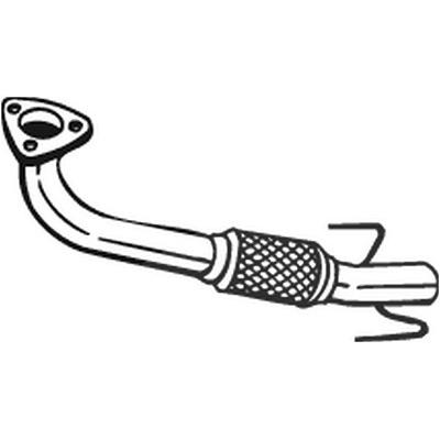 Bosal Abgasrohr [Hersteller-Nr. 750-071] für Saab Image