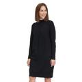 Betty Barclay Damen Strickkleid mit Stehkragen Schwarz,40