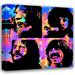 Red Barrel Studio® Beatles Let It Be 2 by Stephen Chambers - Wrapped Canvas Graphic Art Canvas in Black/Blue/Pink | 15 H x 15 W x 1.5 D in | Wayfair