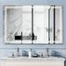 Ivy Bronx Chairity Frameless Anti-Fog LED Lighted Dimmable Wall Mounted Bathroom Vanity Mirror | 30 H x 48 W x 1.57 D in | Wayfair