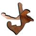 Universal Wooden Acoustic Guitars Holder for Classical Bass Electric Ukulele Guitars Bass Light Wood Color