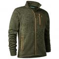 Deerhunter - Sarek Knitted Jacket - Fleecejacke Gr M oliv