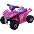 Rockin Rollers Pink Princess Mini Quad Girls 6-Volt Battery-Powered Ride-On