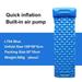 CC TOY Outdoor Sleeping Pad Camping Inflatable Mattress Built-in Pump Ultralight Air Cushion Travel Mat With Headrest For Travel Hiking