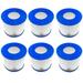 6 Pack Type D Pool Filter Cartridge for Intex Type VI Filter Pump Replacement Cartridge Type S1 Easy Set Swimming Pool Filter Cartridges