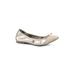 Wide Width Women's Sunnyside II Flat by White Mountain in Antique Gold Multi (Size 6 1/2 W)