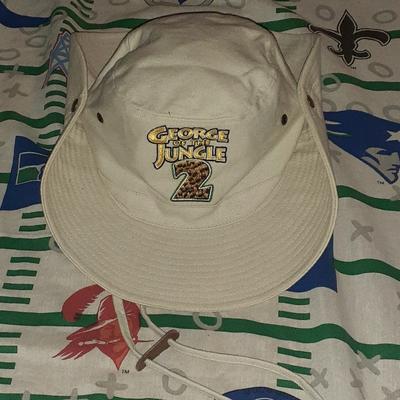 Disney Accessories | 2003 Disney George Of The Jungle 2 Promo Safari Bush Bucket Canvas Hat | Color: Tan | Size: Os