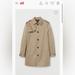 Zara Jackets & Coats | H&M Men Single-Breasted Trenchcoat Size 42r | Color: Tan | Size: 42r