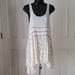 Free People Dresses | Intimately Free People Voile Trapeze Slip Dress Sz Xs | Color: Cream | Size: Xs