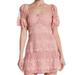 Free People Dresses | Free People Be My Baby Pink Lace Midi Dress Small | Color: Pink | Size: S