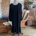 J. Crew Dresses | J. Crew Twist Back Sweater Dress Black Xxl Plus Knit New | Color: Black | Size: Xxl