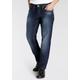 5-Pocket-Jeans BRUNO BANANI Gr. 33, Länge 32, blau (dark blue) Herren Jeans 5-Pocket-Jeans