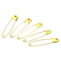 Uxcell Safety Pins 1.46 Inch Nickle Plated Small Sewing Pins Gold Tone 200Pcs