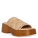 Steve Madden Slinky 30 - Womens 7 Tan Sandal Medium