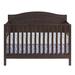 OxfordBaby 4 in 1 Convertible Baby Crib, Greenguard Gold Certified Wood in Brown | 42.5 H x 29.6 W x 54.75 D in | Wayfair 12711910